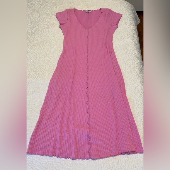 Pink midi dress - Picture 1 of 1